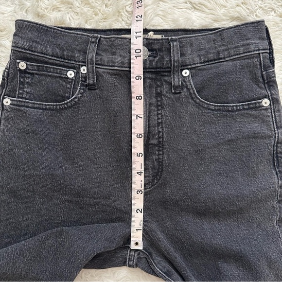Madewell Jeans The Perfect Vintage Jean High Rise Lunar Wash Black Sz 25 - Picture 11 of 12